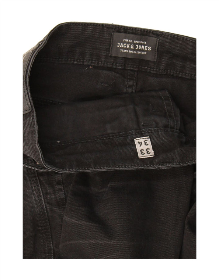 Jack & Jones Slim Jeans til mænd W33 L34 Sort
