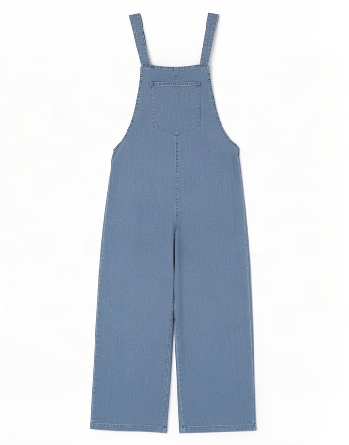 Zara Dame Denim Jumpsuit UK 10 Small Blue