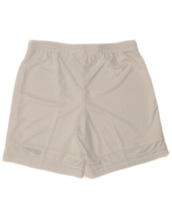 NIKE Mens Dri Fit Sport Shorts Medium  White Polyester
