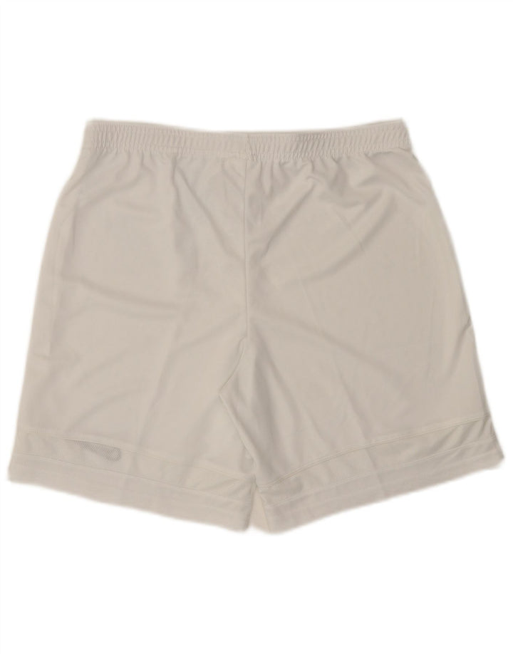 NIKE Dri Fit sportsshorts til mænd mellem hvid polyester