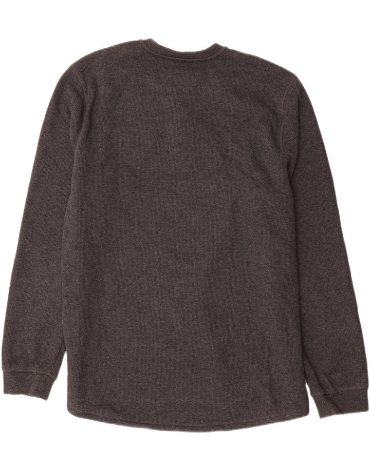 Lee Herre Regular Fit Sweatshirt Jumper XL Grå Flecked Bomuld