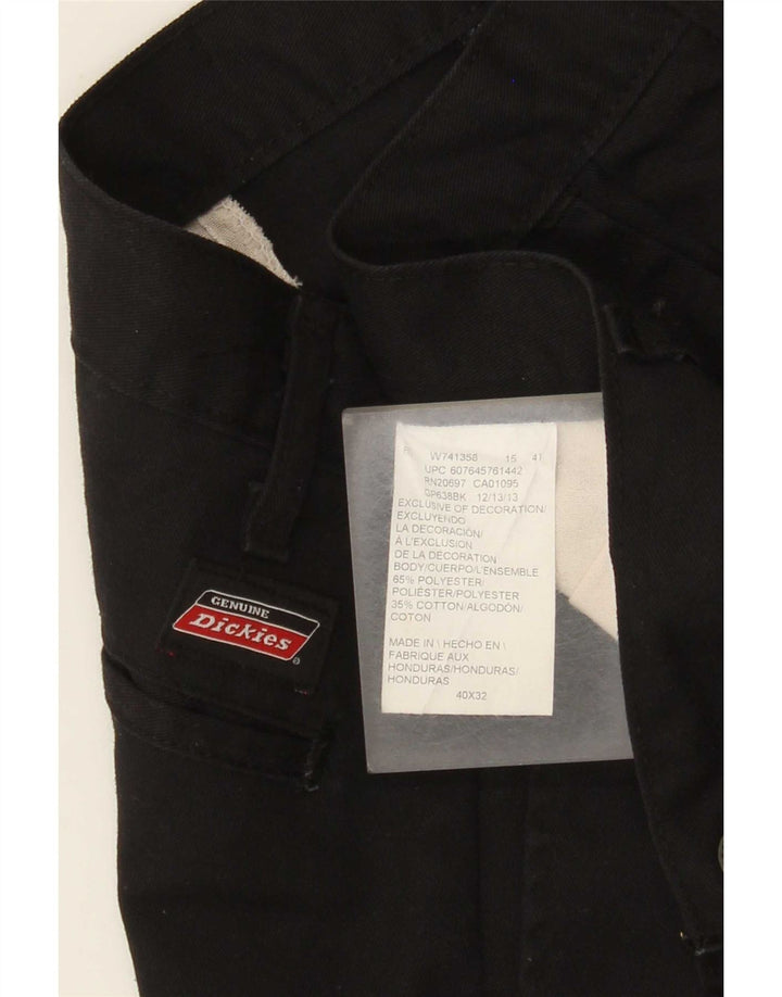 Dickies Herre Regular Chino Bukser W40 L32 Sort Polyester