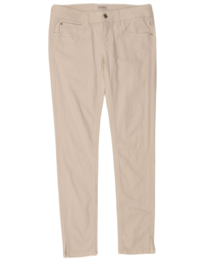 MELTIN' POT Dame Skinny Jeans W29 L32 Hvid Bomuld