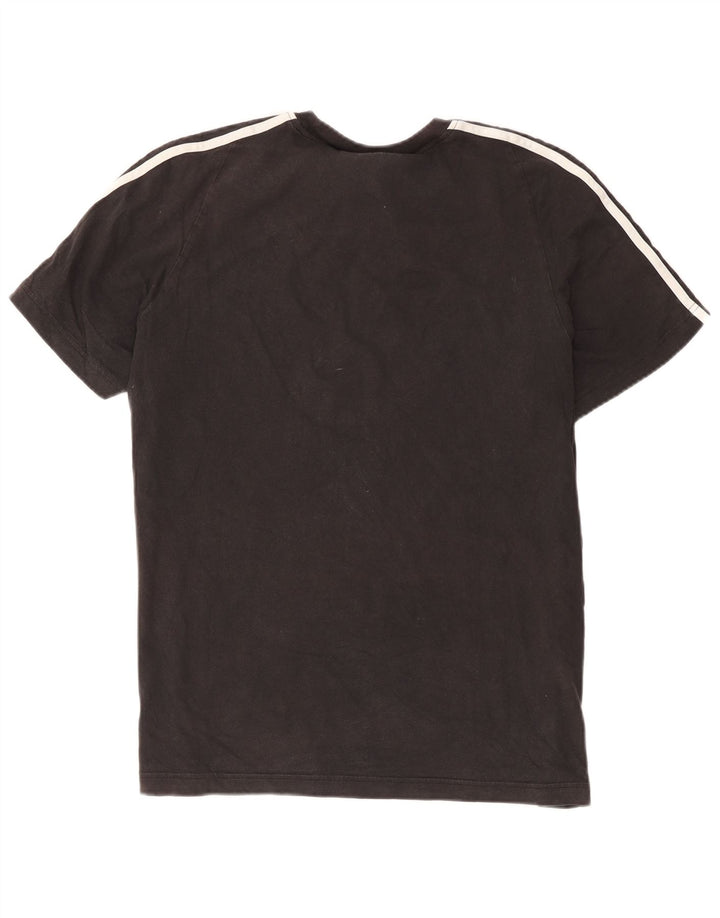 Adidas Herre T-Shirt Top XL Sort Bomuld