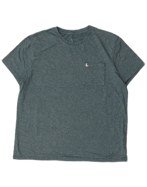 Jack Wills Herre T-Shirt Top XL Grøn Polyester
