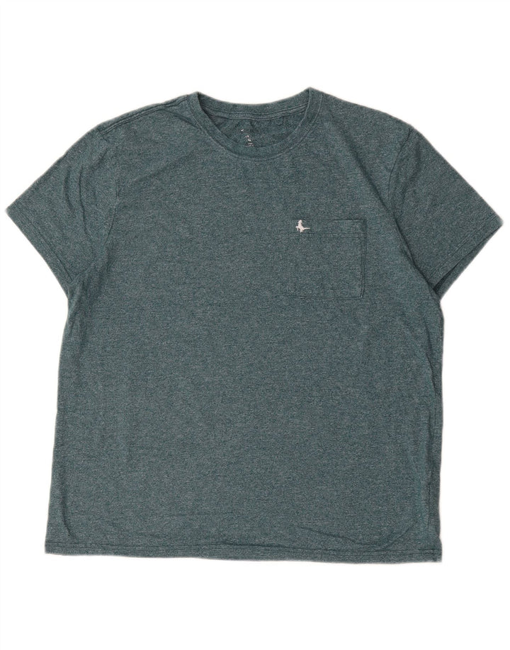 Jack Wills Herre T-Shirt Top XL Grøn Polyester