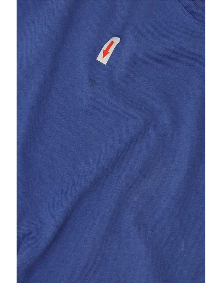 Champion Herre T-Shirt Top Stor Blå Bomuld