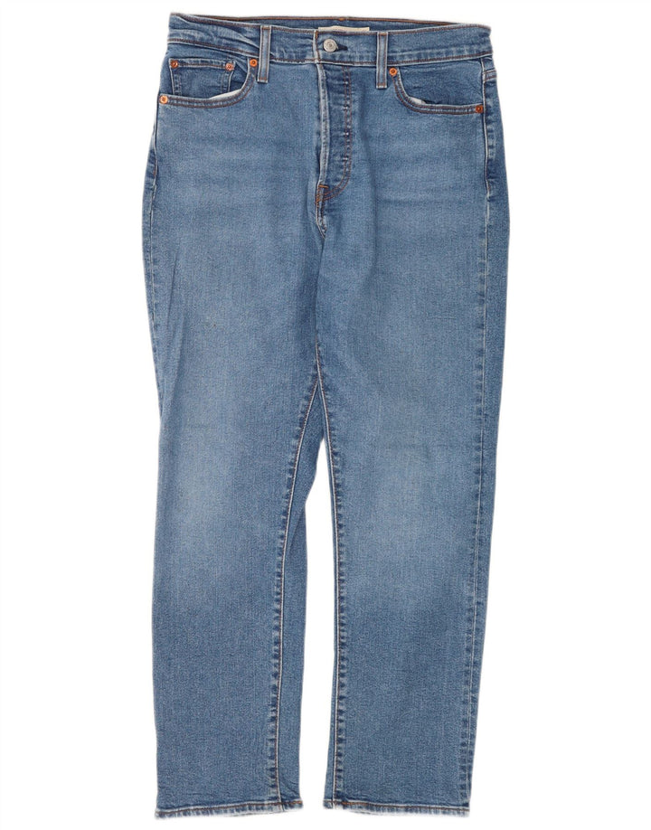 Levi's Dame Wedgie Straight Jeans W31 L28 Blå
