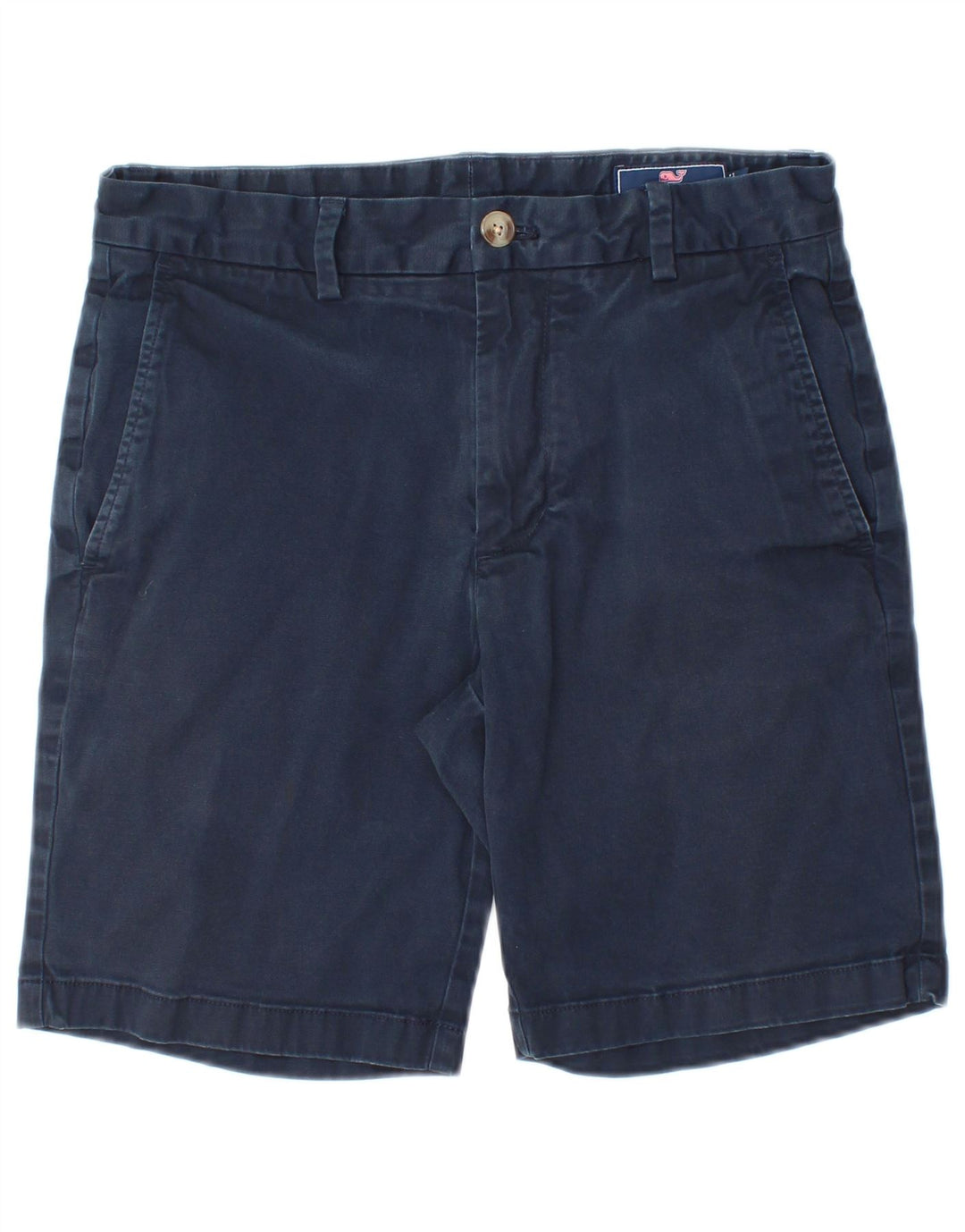 VINEYARD VINES Herre Chino Shorts W28 Små marineblå bomuld