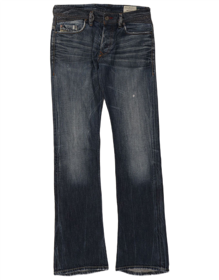 Diesel Herre Reyhan Bootcut Jeans W29 L32 Marineblå Bomuld