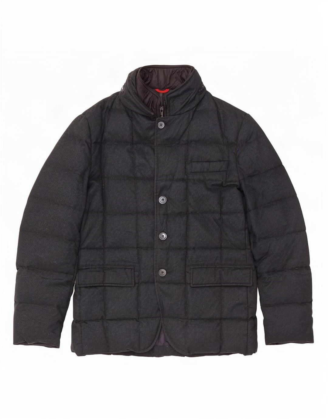 Fay Herre hættepolstret jakke UK 40 Large Navy Blue