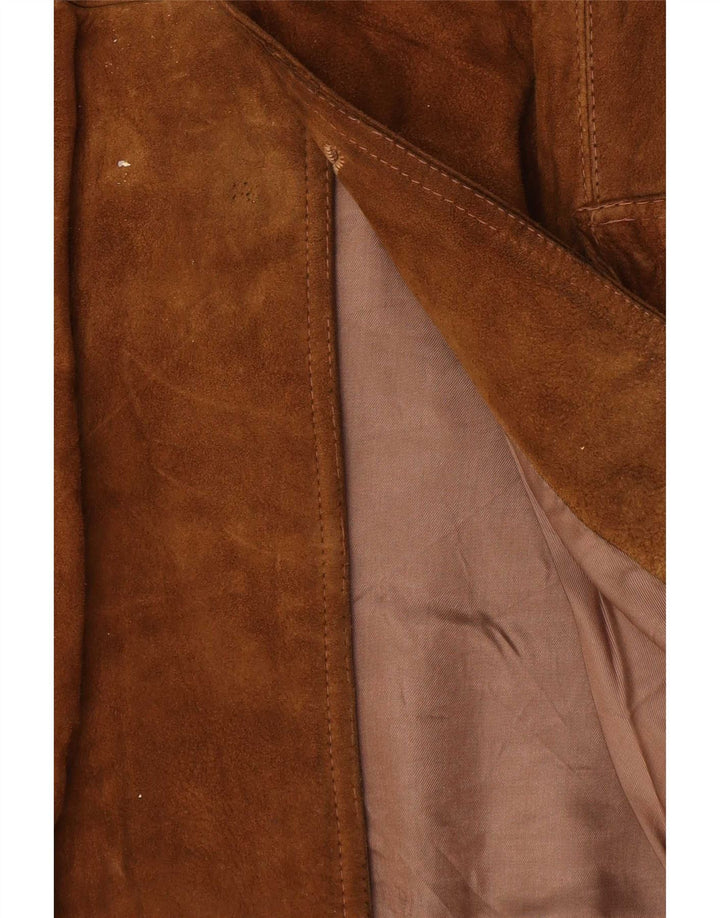Vintage herre ruskindsjakke UK 38 Medium Beige