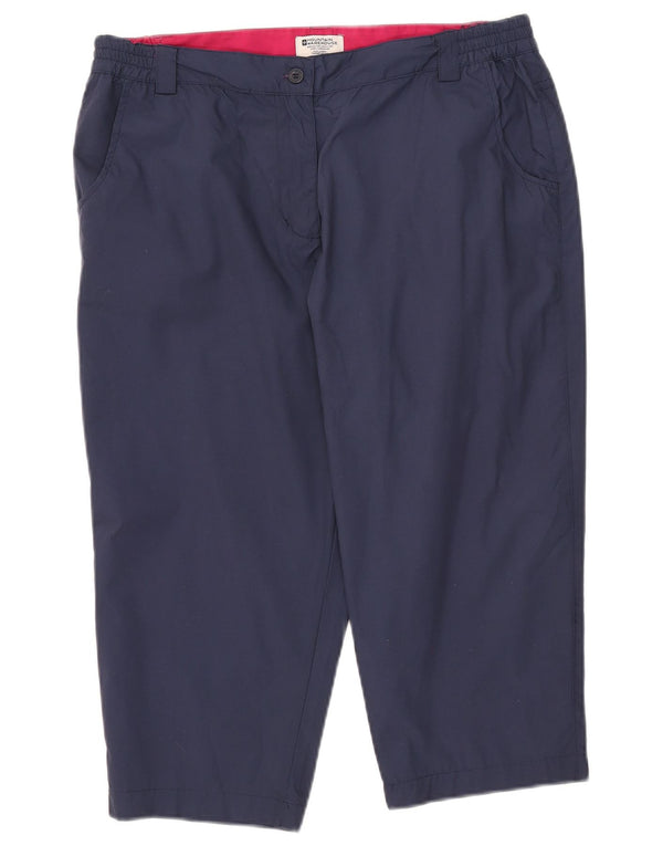 Mountain Warehouse Dame Capri Bukser UK 14 Large W34 L19 Navy Blue