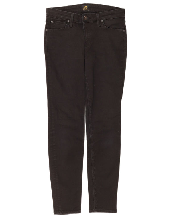 Lee Dame Scarlett Skinny Jeans W29 L31 Sort Bomuld