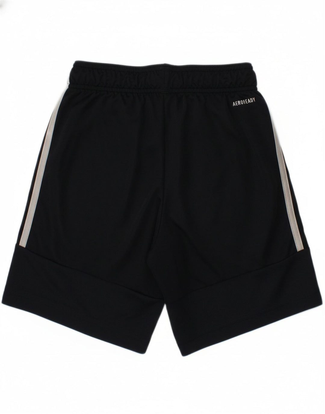 ADIDAS Boys Aeroready Sport Shorts 7-8 Years Navy Blue Polyester