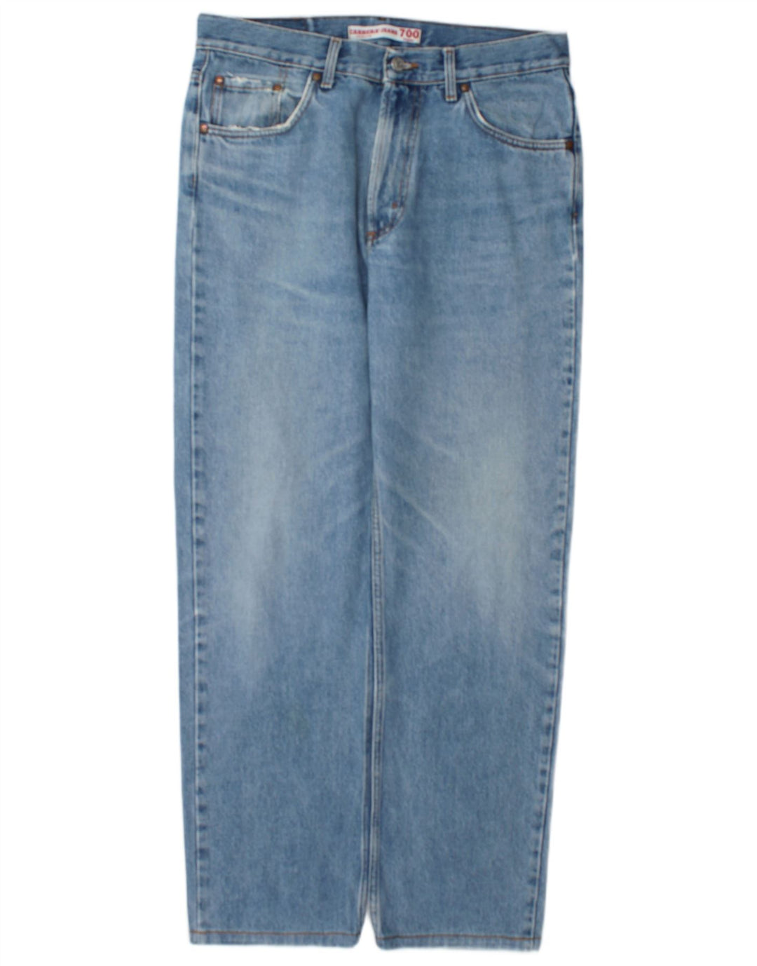 Carrera Mens 700 Regular Straight Jeans W32 L31 Blå