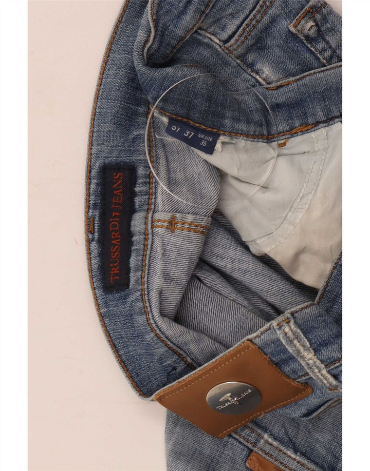 Trussardi Lige Jeans til kvinder W35 L27 Blå