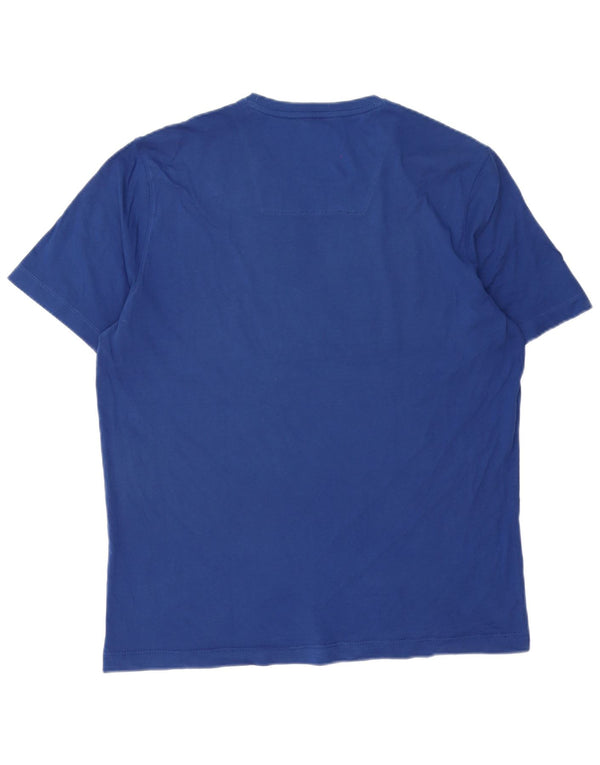 Aeronautica Militare Herre grafisk T-shirt Top 2XL Blå