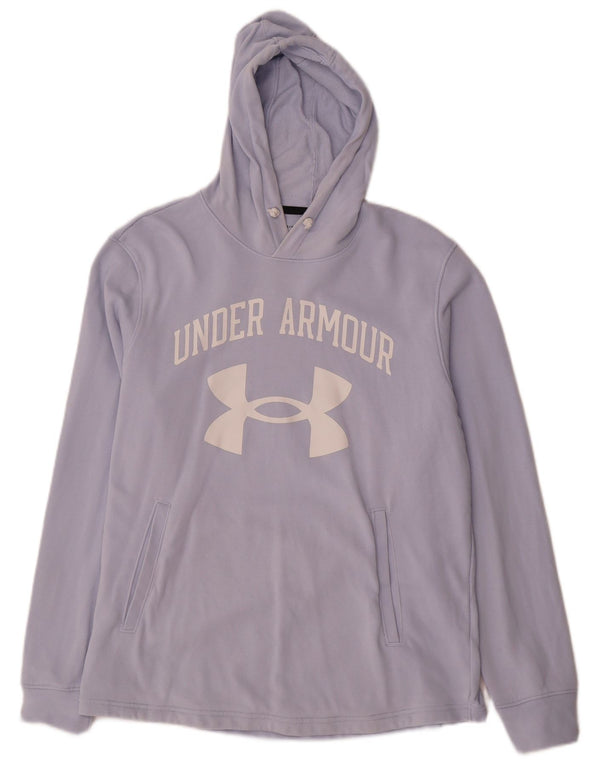 Under Armour Grafisk hættetrøje til kvinder UK 16 Large Purple