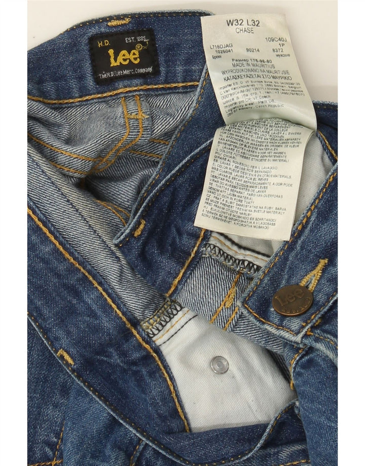 LEE Mens Chase Slim Jeans W32 L32 Blue Cotton Vintage Lee and Second-Hand Lee from Messina Hembry 