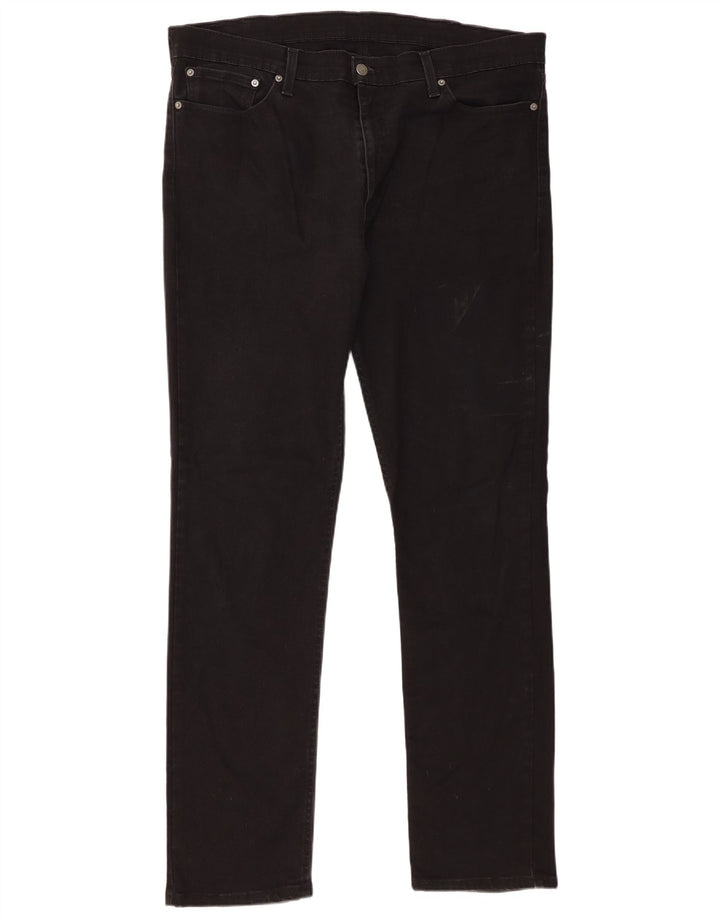 Levi's Herre 511 Slim Jeans W38 L34 Sort Bomuld