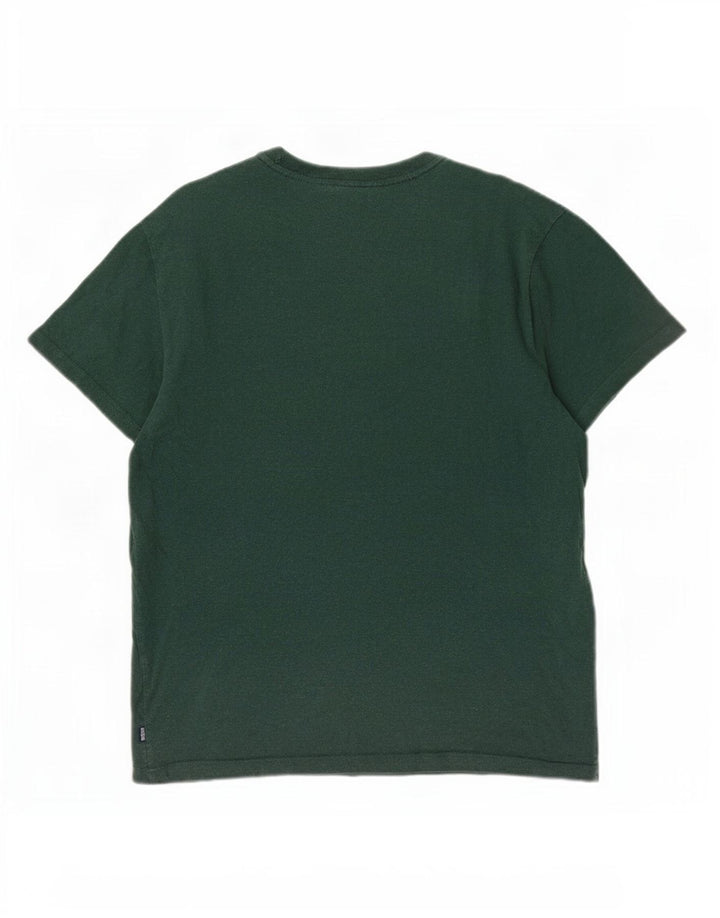 Superdry T-shirt top til mænd XL Grøn bomuld