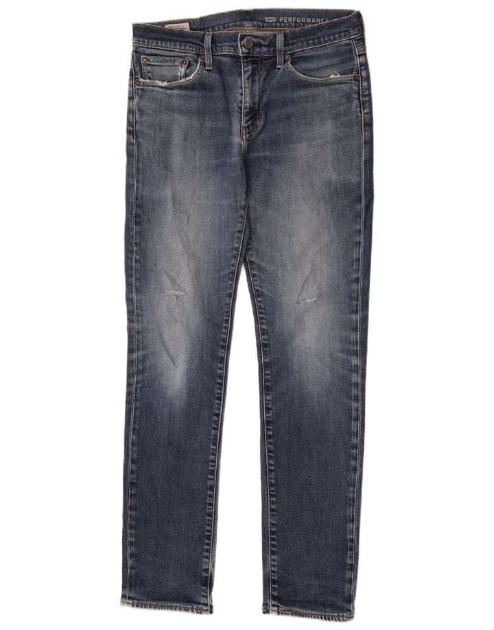 Levi's Dame 511 Slim Jeans W32 L34 Blå Bomuld