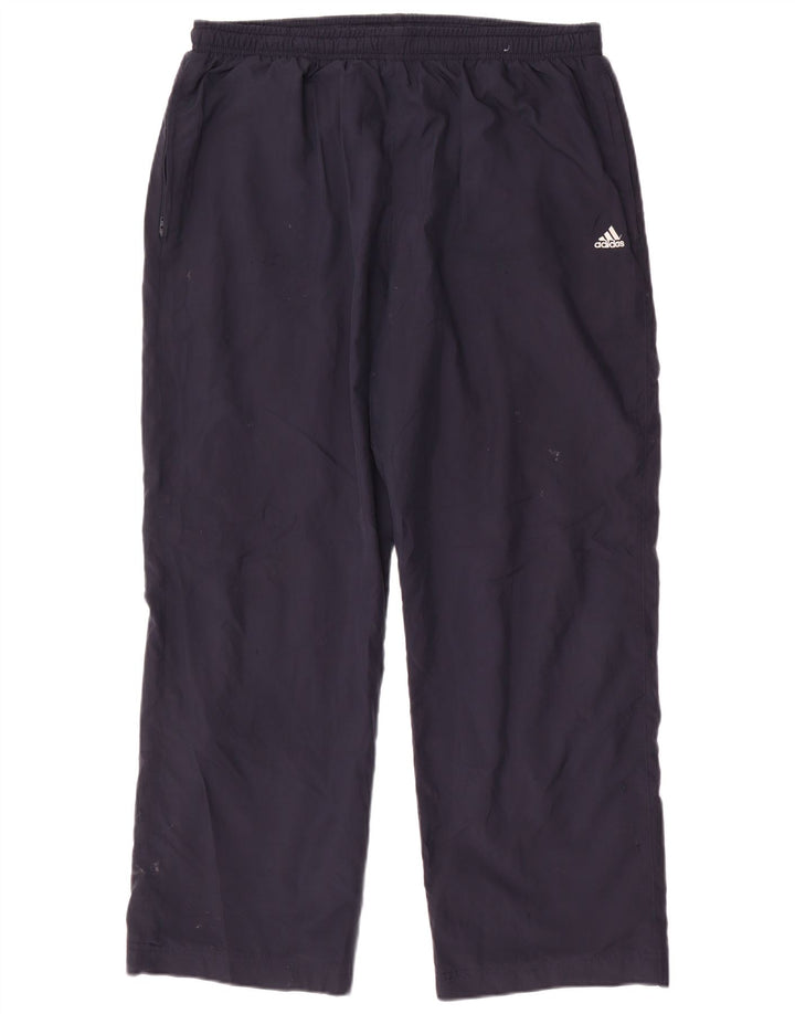 Adidas Træningsdragt bukser til mænd store marineblå polyester