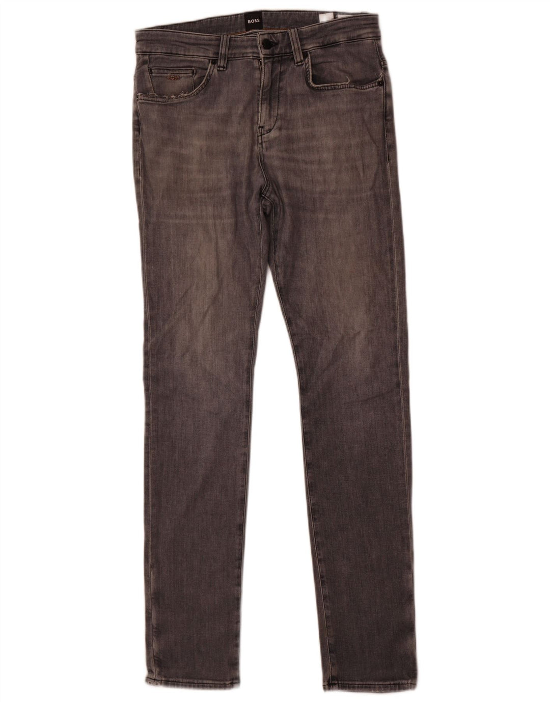 Hugo Boss Herre Slim Jeans Medium Grå Bomuld