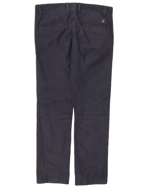 Harmont & Blaine Herre Lige Chino Bukser IT 46 Small W32 L29 Navy Blue