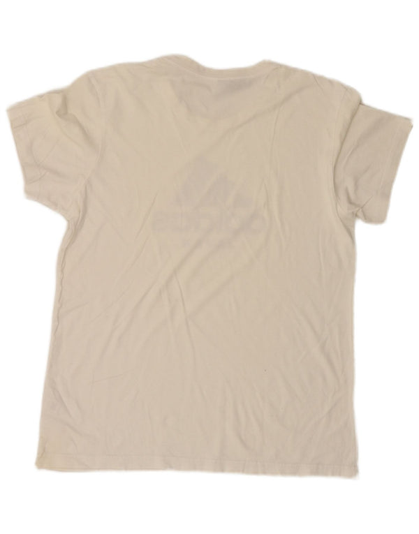 Adidas Grafisk T-shirt til mænd, mellem hvid