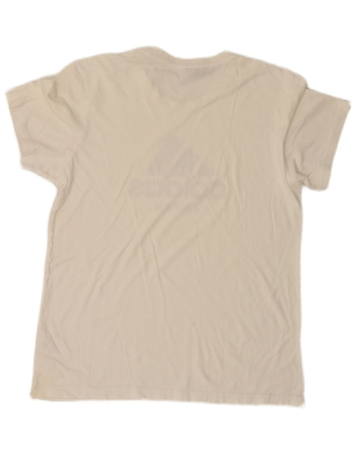 Adidas Grafisk T-shirt til mænd, mellem hvid