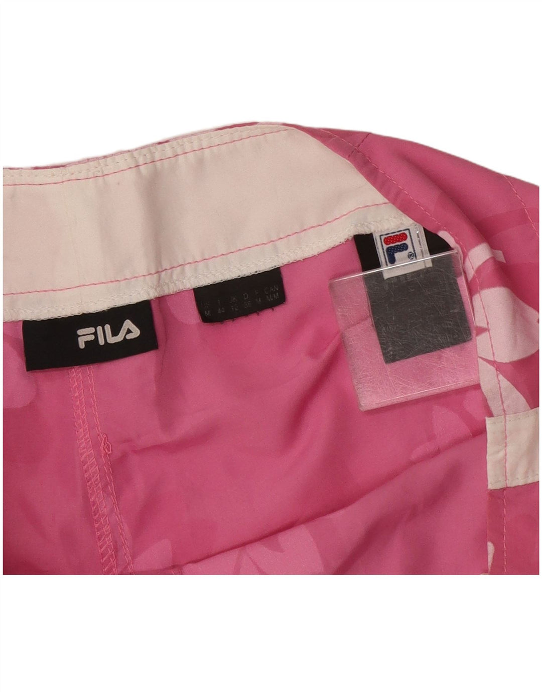 Fila Svømmeshorts til kvinder UK 12 Medium Pink Floral Polyamid