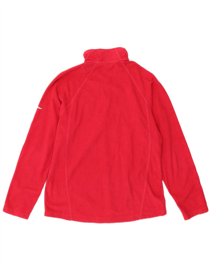 BERGHAUS Fleece Jumper med lynlås til kvinder UK 12 Medium Pink Polyester
