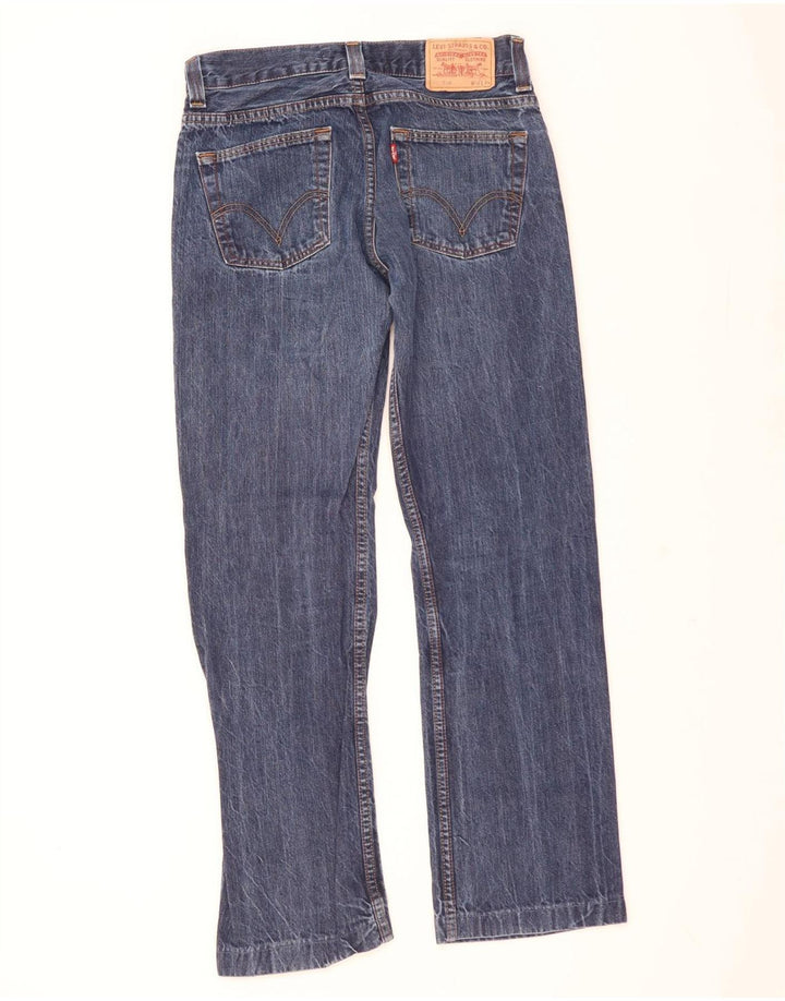 Levi's Herre 506 Straight Jeans W32 L32 Blå