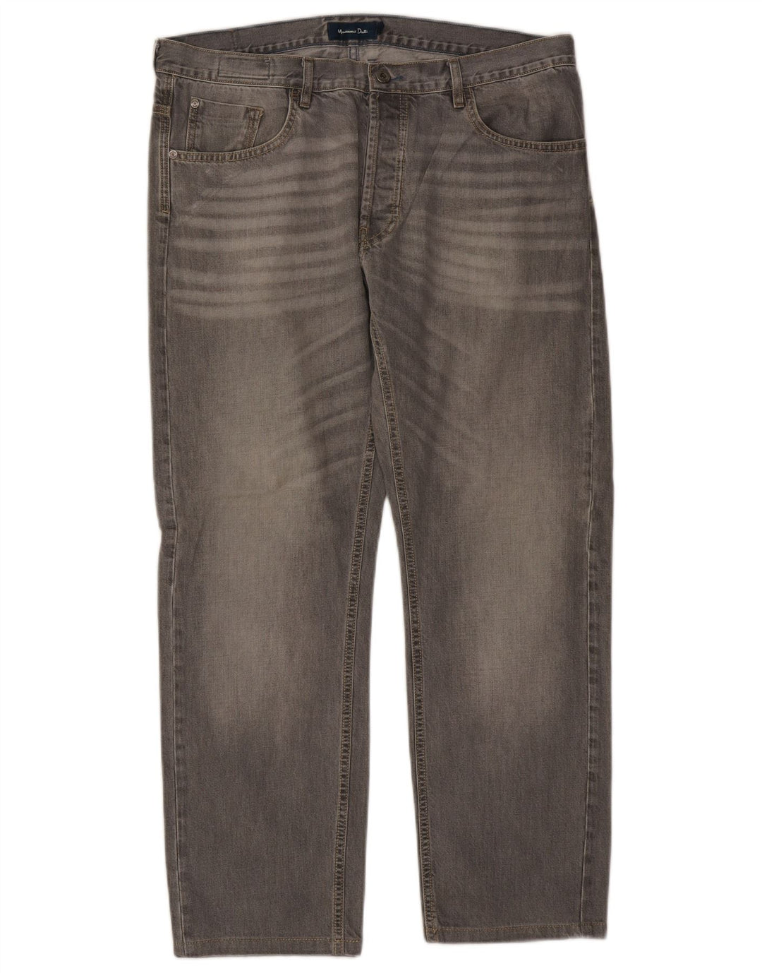 Massimo Dutti Herre Slim Jeans EU 46 XL W36 L28 Grå