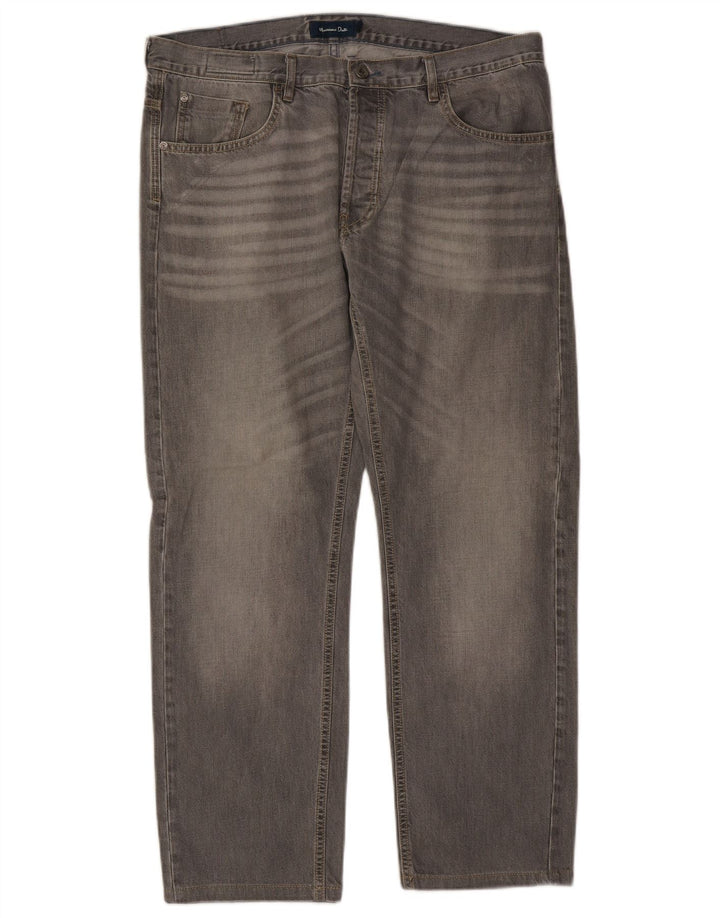 Massimo Dutti Herre Slim Jeans EU 46 XL W36 L28 Grå