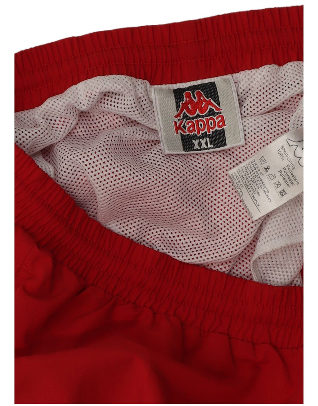 Kappa Herre Sportshorts 2XL Rød Polyester