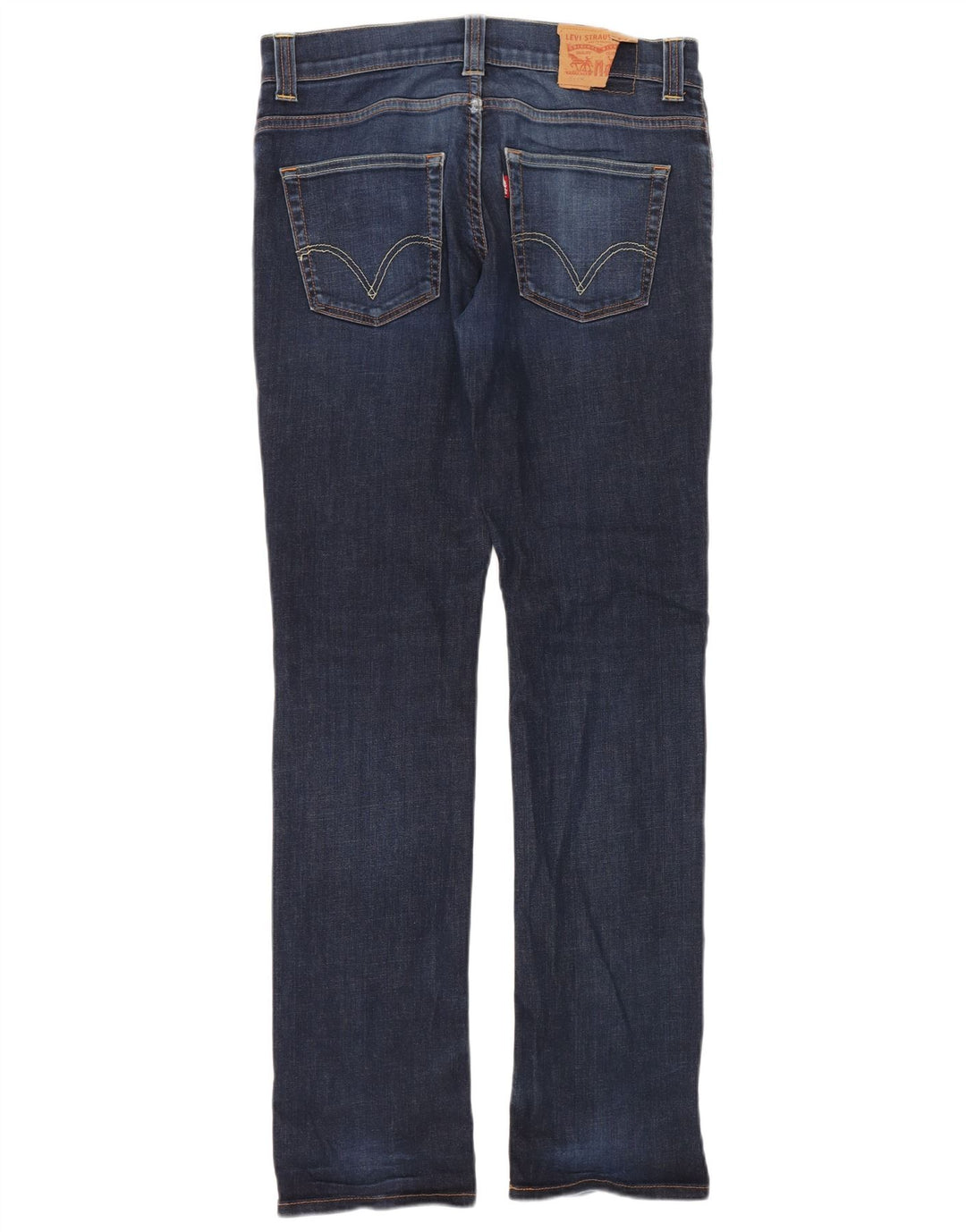 Levi's Herre 511 Slim Jeans W33 L34 Marineblå Bomuld