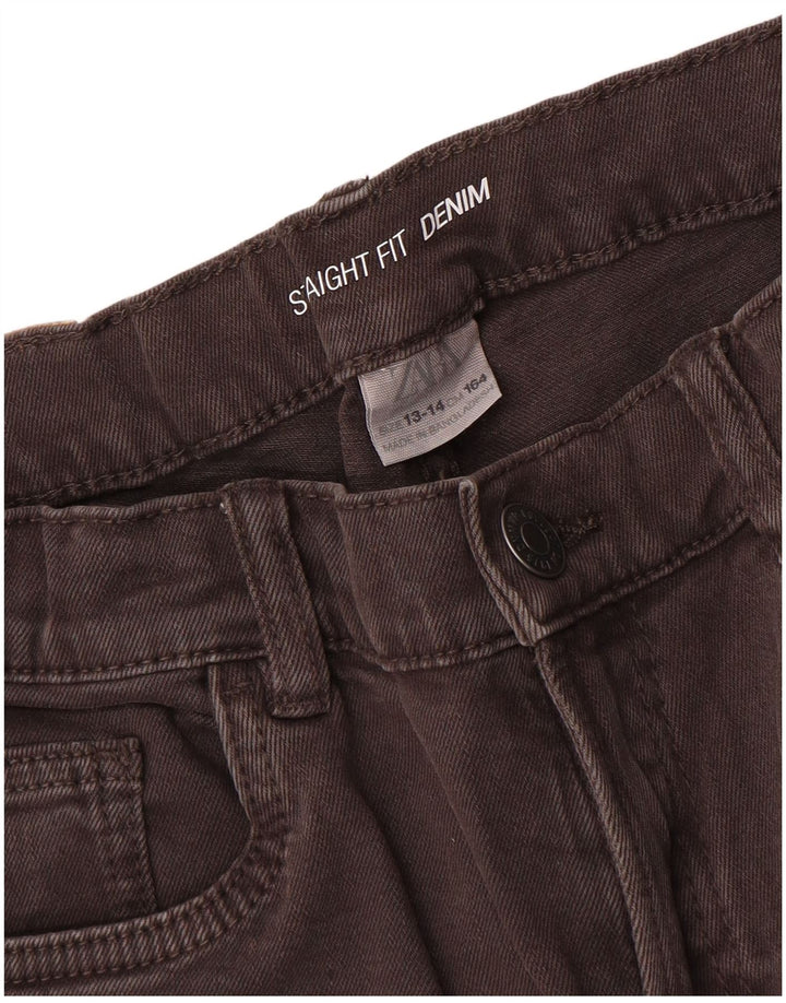 Zara Boys Straight Jeans 13-14 år W28 L27 Grå