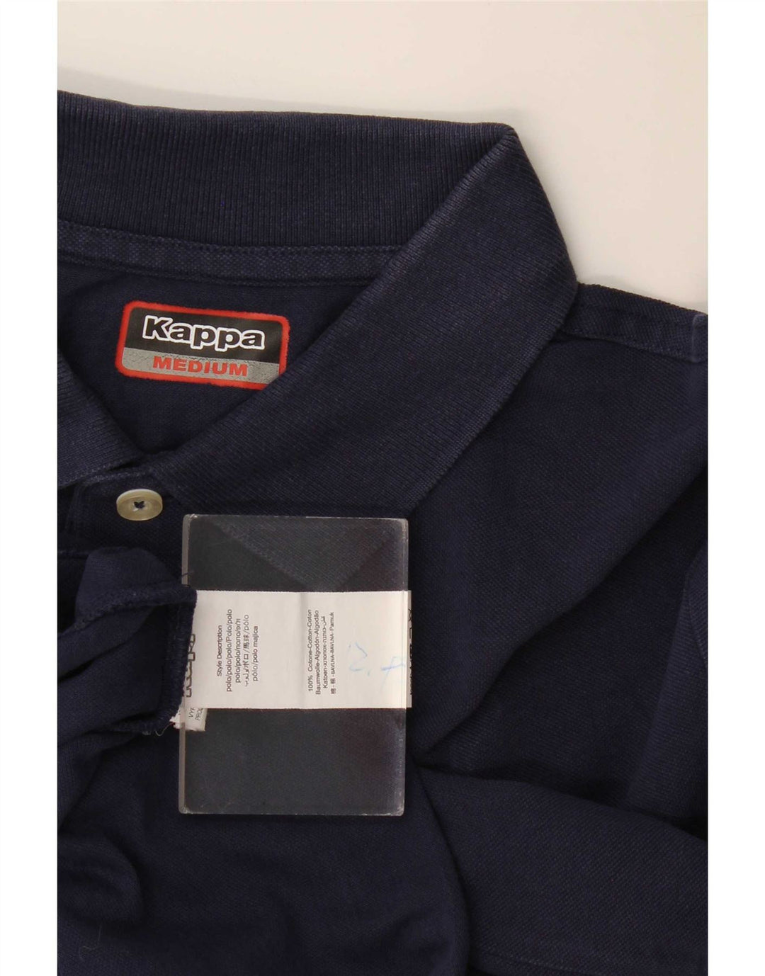 Kappa herre poloshirt Medium marineblå bomuld