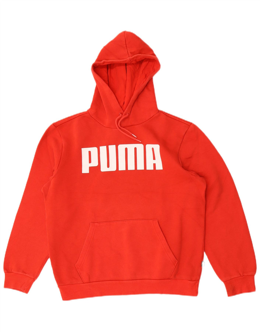 Puma Grafisk hættetrøje til mænd, lille rød bomuld