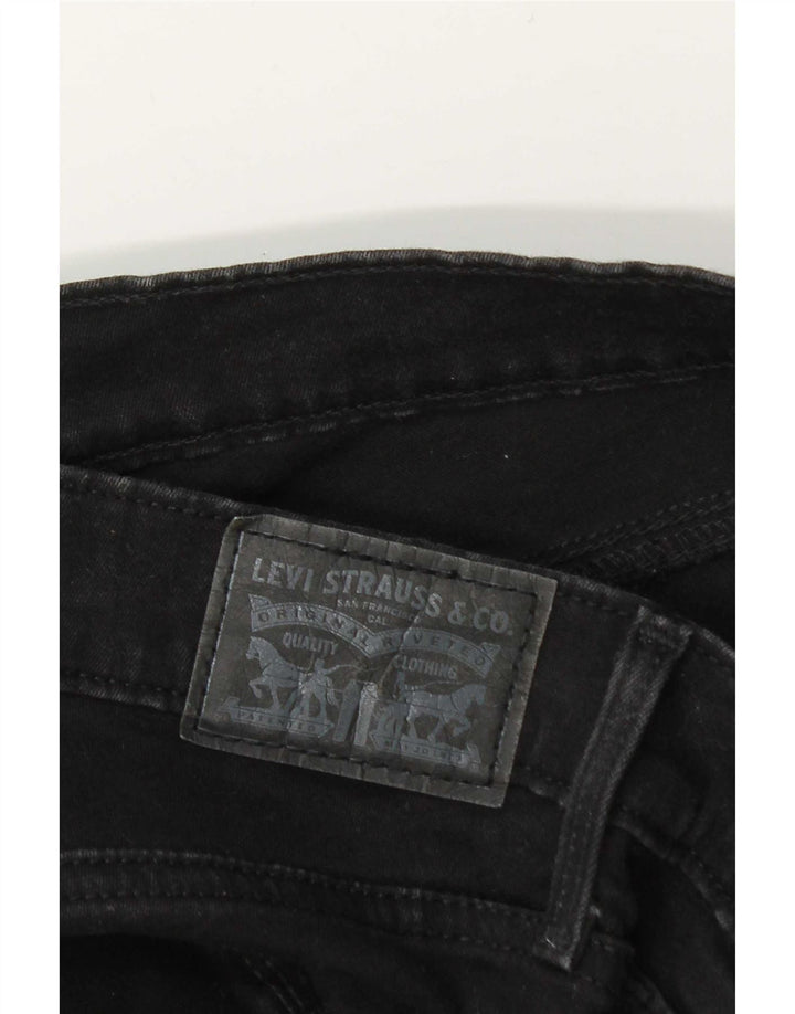 Levi's Slim Jeans til mænd W34 L34 Sort