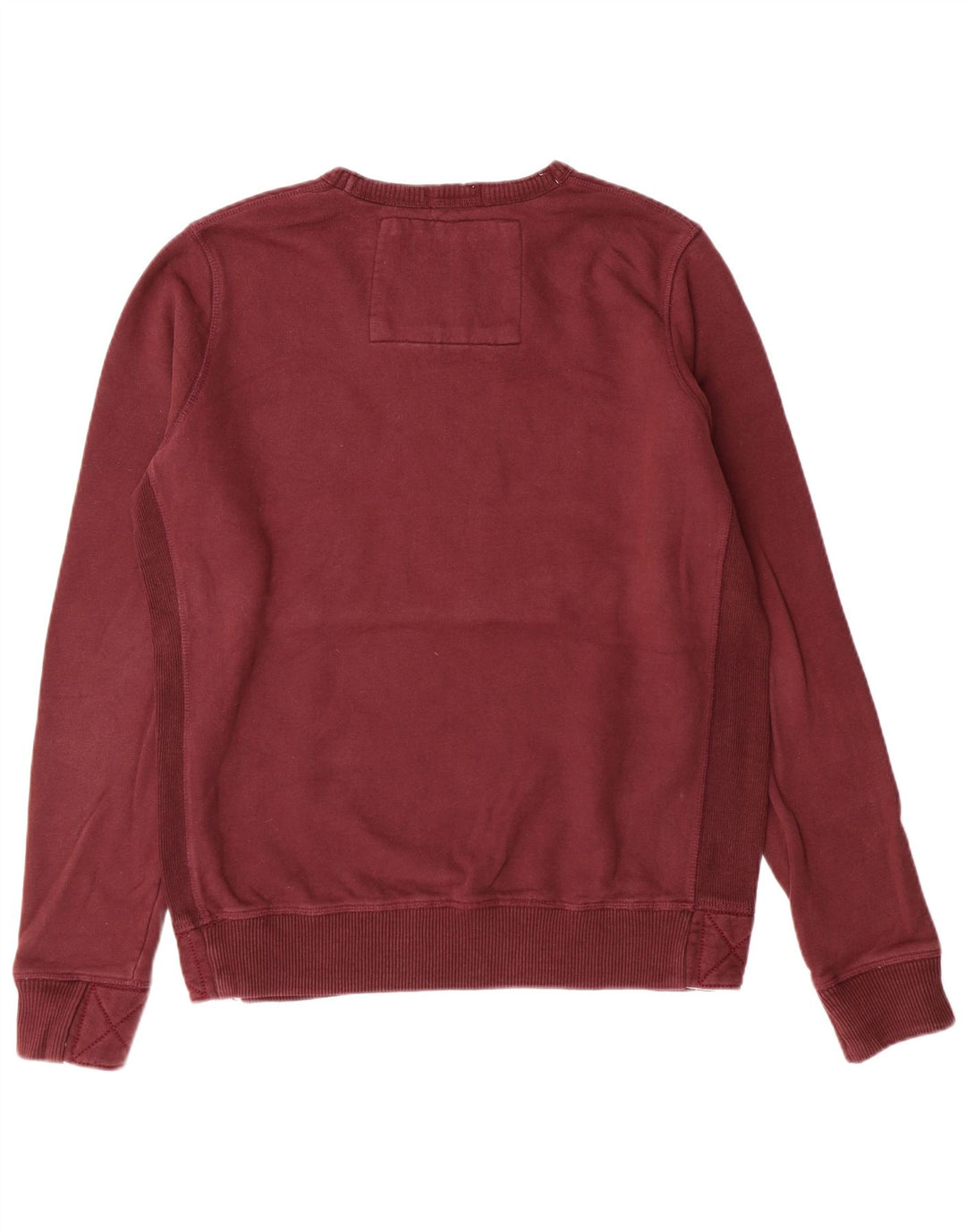 Superdry Grafisk Sweatshirt-trøje til mænd Large Bourgogne bomuld