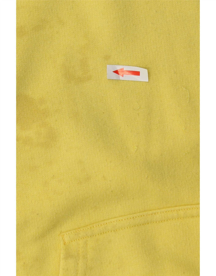 Champion Herre grafisk hættetrøje Jumper Medium Gul Bomuld