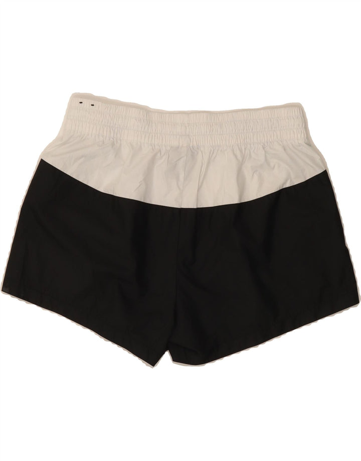 NIKE Womens Sport Shorts UK 12 Medium  Black Colourblock Polyester Vintage Nike and Second-Hand Nike from Messina Hembry 