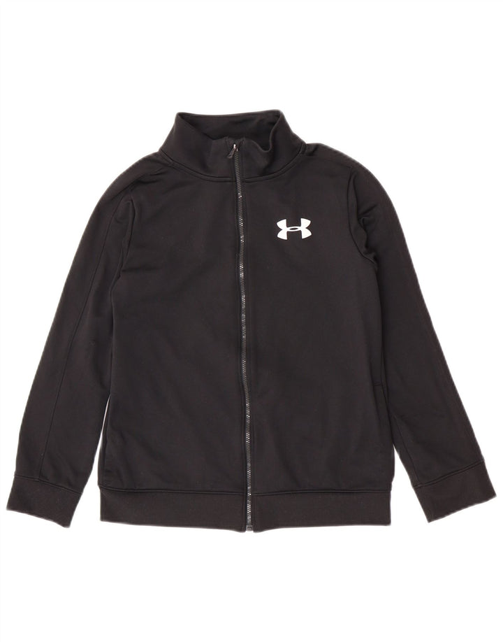 Under Armour drenge træningsdragt topjakke 9-10 år medium sort polyester