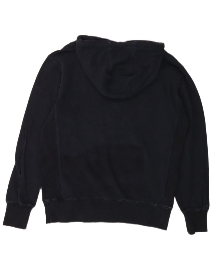 SUPERDRY Hættetrøje til mænd Stor marineblå bomuld