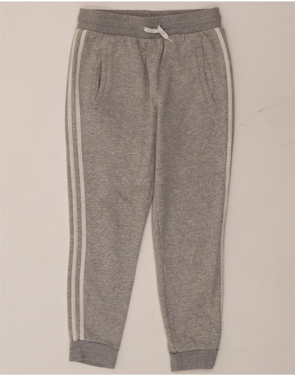 Adidas Træningsdragt til drenge Bukser Joggers 12-13 år Grå Flecked Bomuld