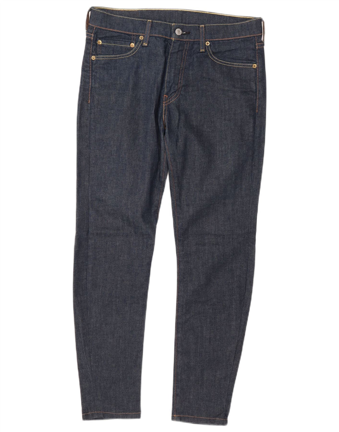LEVI'S Herre 510 Skinny Jeans W32 L28 Marineblå Bomuld
